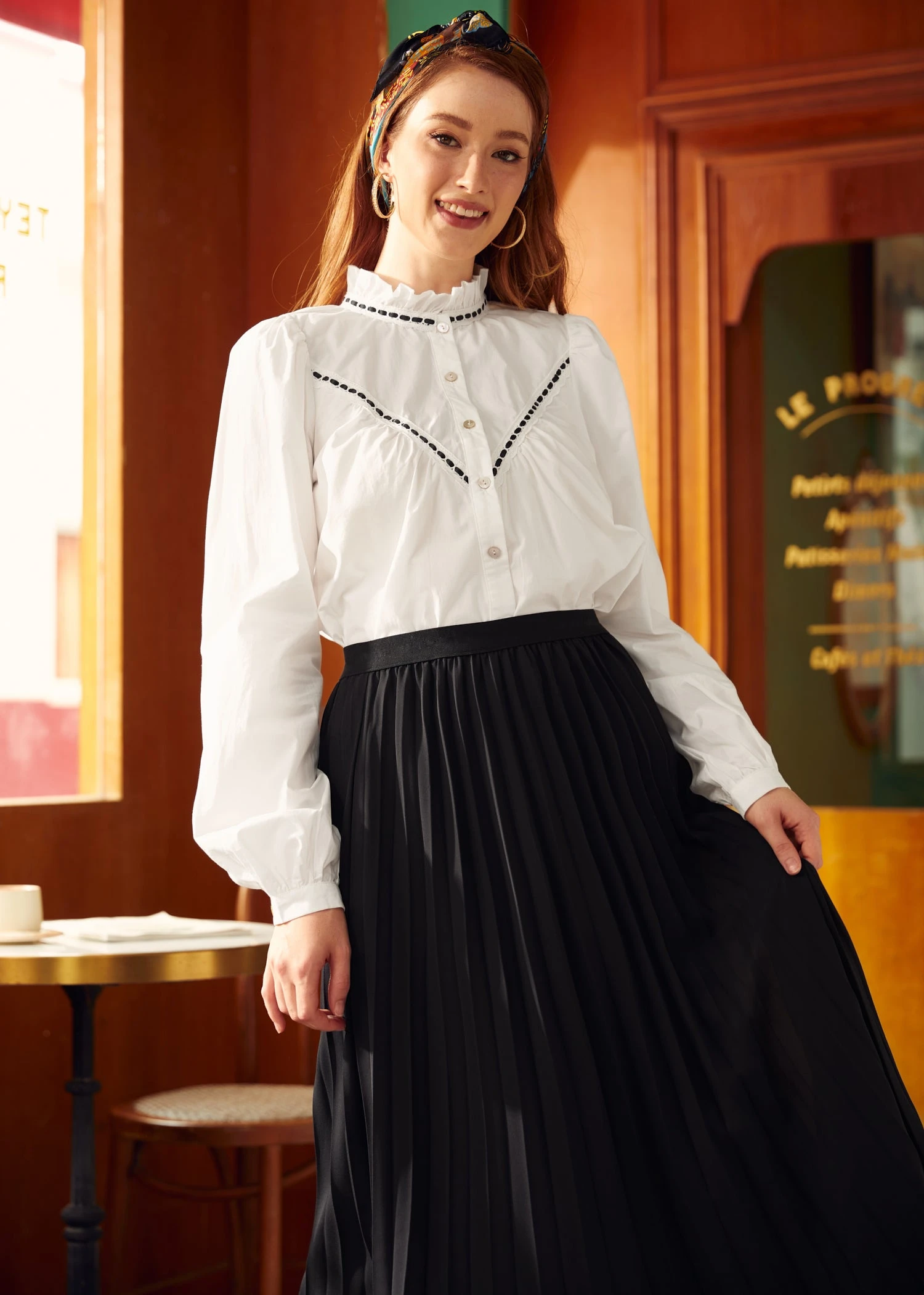 Whispering Sweet Nothings Blouse 3 Whispering Sweet Nothings Blouse - Image 3