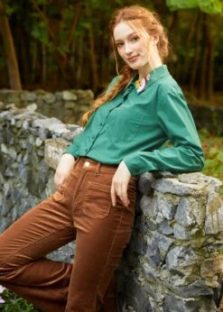 Such A Flirt Shirt -Sway & Shine Fashion Sales Store 207650 GRN 5