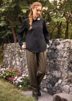 Written In The Stars Collar Shirt 8 Written In The Stars Collar Shirt -Sway & Shine Fashion Sales Store 207651 BLK HP 1