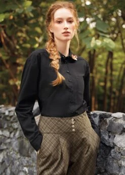 Written In The Stars Collar Shirt 10 Written In The Stars Collar Shirt -Sway & Shine Fashion Sales Store 207651 BLK HP 2