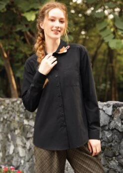 Written In The Stars Collar Shirt 11 Written In The Stars Collar Shirt -Sway & Shine Fashion Sales Store 207651 BLK HP 4