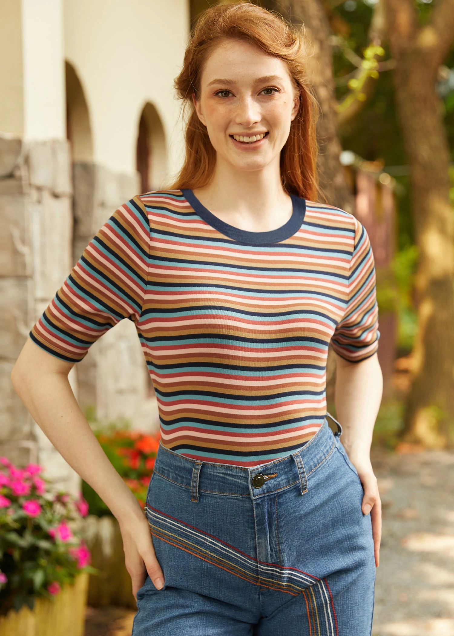 Doo-Wop Dazzler Scoopneck Tee 1 Doo-Wop Dazzler Scoopneck Tee