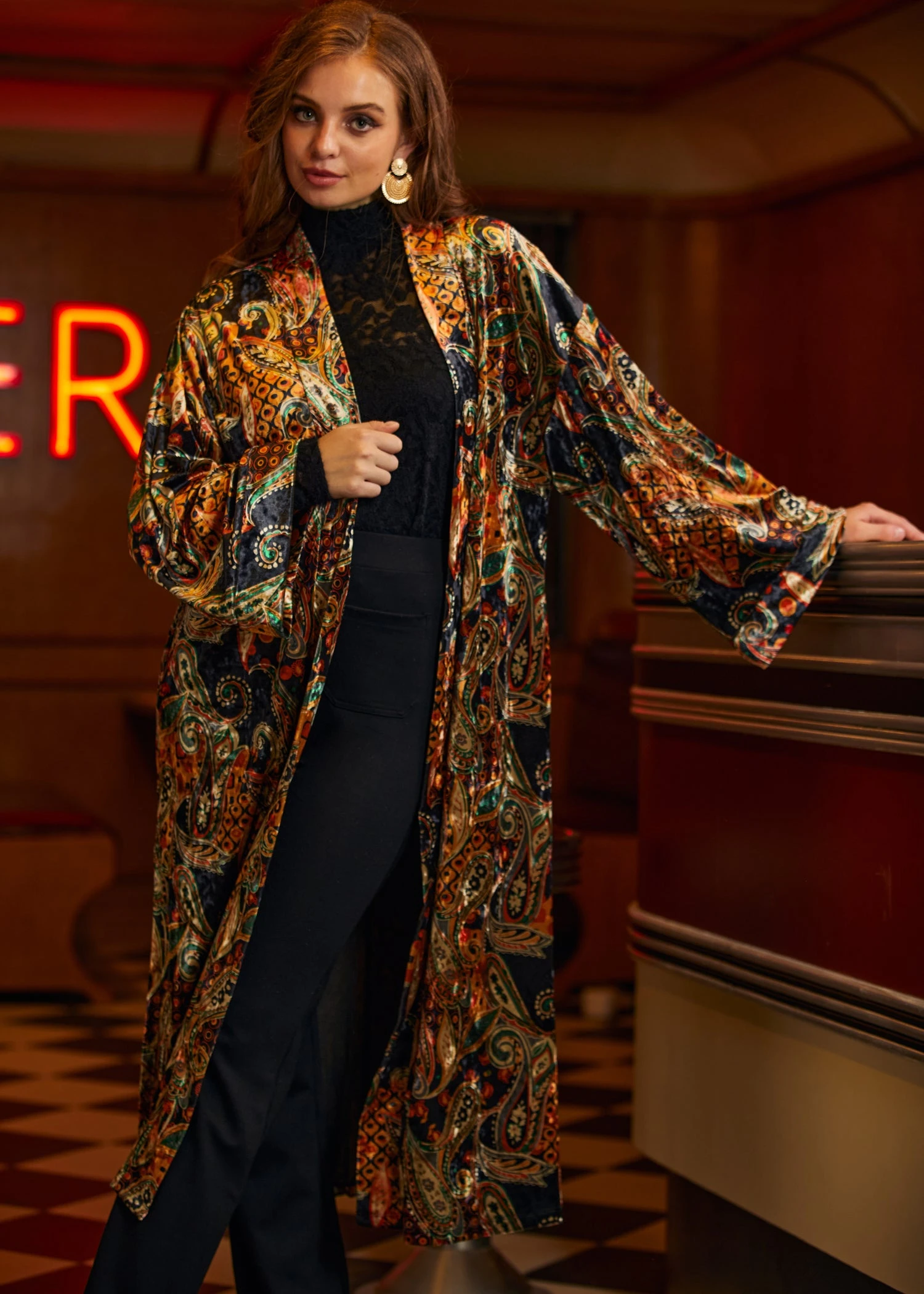 Old School Opulence Kimono 4 Old School Opulence Kimono - Image 4