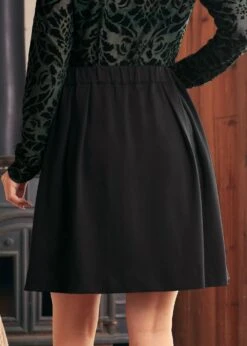 Swingin' Sweetheart Dirndl Skirt -Sway & Shine Fashion Sales Store 207728 BLK 3