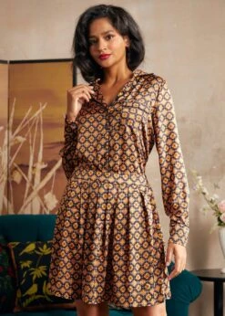 Playful Past Long Sleeve Blouse -Sway & Shine Fashion Sales Store 207743 GEOGD 4