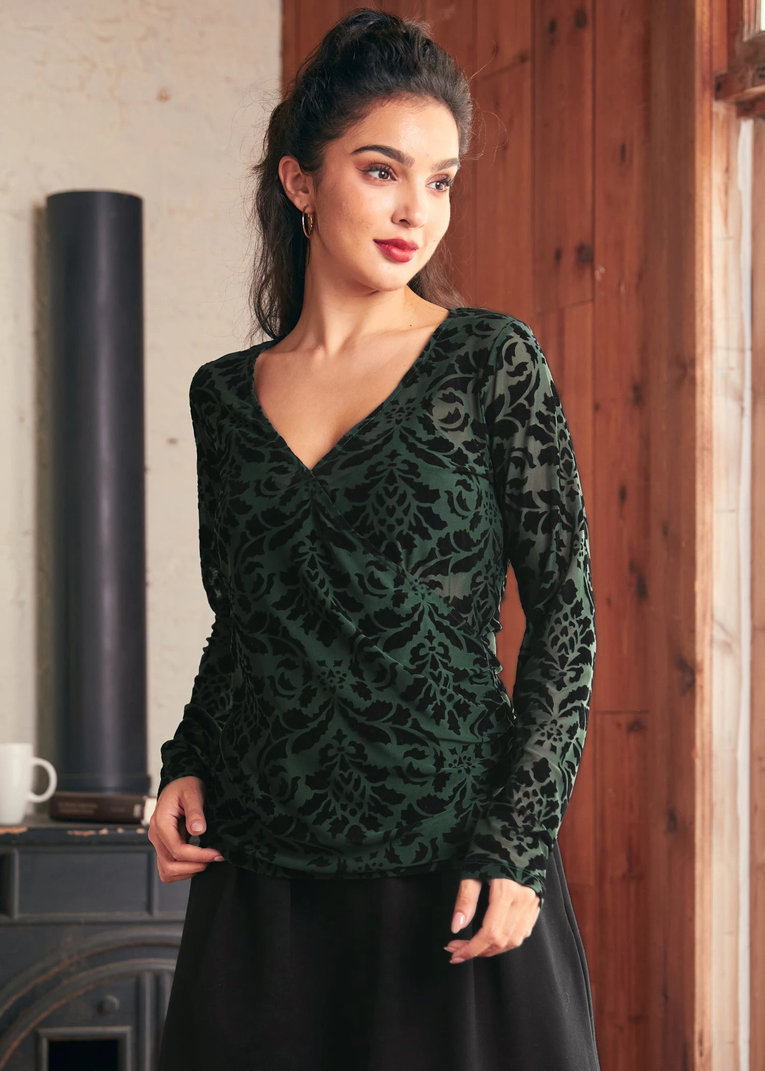 Vintage Vagabond V-Neck Top 5 Vintage Vagabond V-Neck Top - Image 5