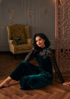 Jazzy Jewel Overalls -Sway & Shine Fashion Sales Store 207789 DKTEA 5 2