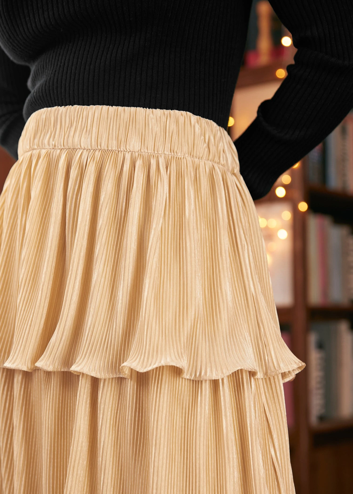 Vintage Tales Tiered Midi Skirt 5 Vintage Tales Tiered Midi Skirt - Image 5
