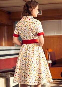 Elegant Epoch Belted Shirtdress -Sway & Shine Fashion Sales Store 207986 FALLINGHEART HP 3