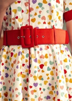 Elegant Epoch Belted Shirtdress -Sway & Shine Fashion Sales Store 207986 FALLINGHEART HP 7