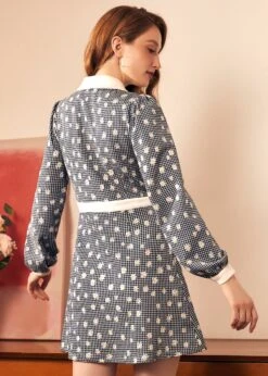 Joyful Journey Dress -Sway & Shine Fashion Sales Store 207989 NAVYANDWHICHEDK HP 3