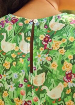 Gathering Wild Flowers Dress -Sway & Shine Fashion Sales Store 208069 GRNIVY HP 7 2