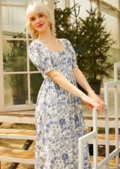 Enchanted Meadow Toile Dress -Sway & Shine Fashion Sales Store 208081 BLTL HP 6