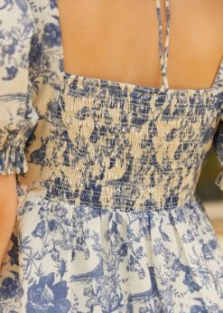 Enchanted Meadow Toile Dress -Sway & Shine Fashion Sales Store 208081 BLTL HP 7