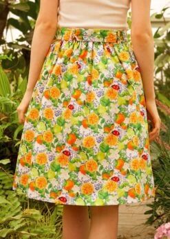 Twirl-Worthy Charm Midi Skirt -Sway & Shine Fashion Sales Store 208094 IVFL 3