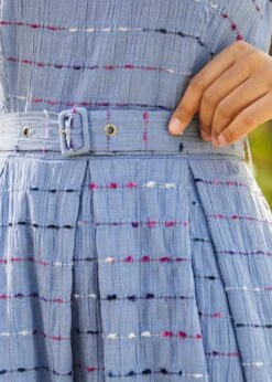 Sailor’s Reverie Fit & Flare Dress 15 Sailor’s Reverie Fit & Flare Dress -Sway & Shine Fashion Sales Store 208122 DENIMBLU 7