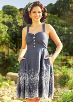 Into The Secret Garden Cross Back Dress 9 Into The Secret Garden Cross Back Dress -Sway & Shine Fashion Sales Store 208130 CHAMBERY 4