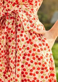 Jazz Age Jive Shirt Dress -Sway & Shine Fashion Sales Store 208135 PINKCHERRY 7