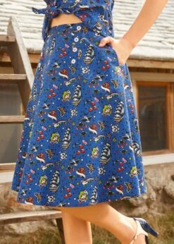 Sailor Flare Skirt -Sway & Shine Fashion Sales Store 208149 BLUTATOOSAILOR HP 2