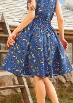 Sailor Flare Skirt -Sway & Shine Fashion Sales Store 208149 BLUTATOOSAILOR HP 3