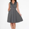 Grey Jenny Swing Dress
