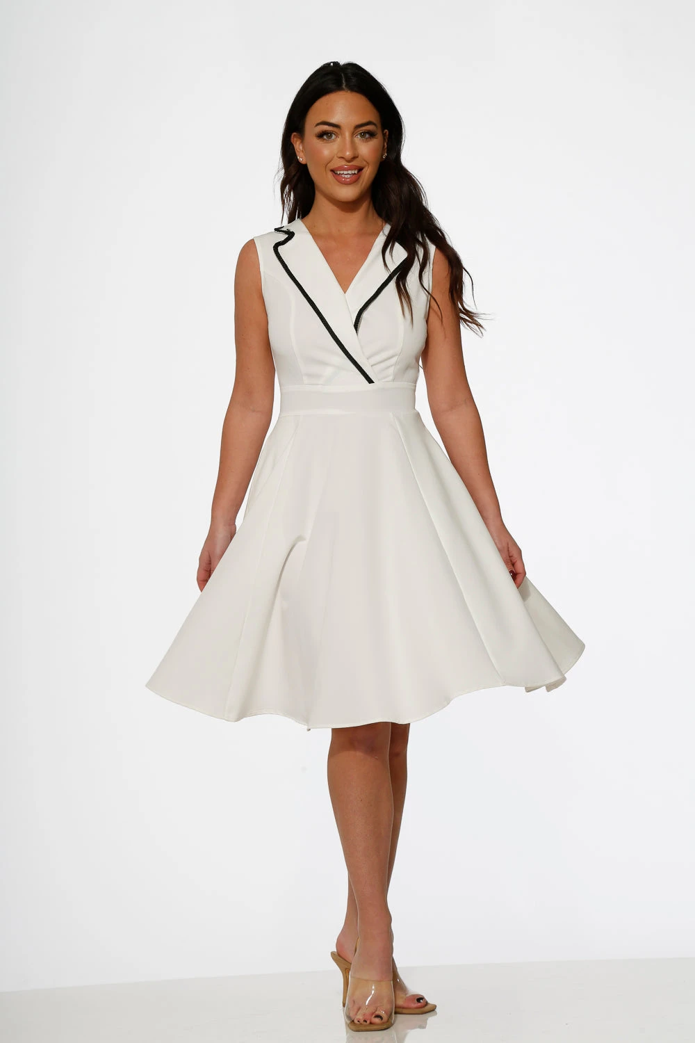 White Jenny Swing Dress 1 White Jenny Swing Dress