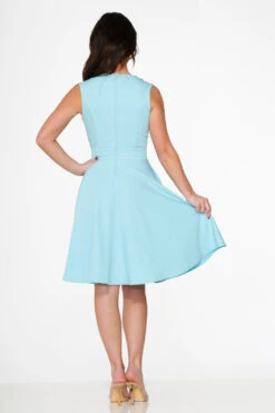 Blue Jenny Swing Dress -Sway & Shine Fashion Sales Store 21955 Blue Swing Dress 14