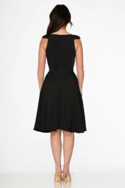 Black Occasional Swing Dress -Sway & Shine Fashion Sales Store 22030 Black Swing Dress 12