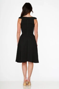 Black Occasional Swing Dress -Sway & Shine Fashion Sales Store 22030 Black Swing Dress 14