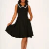 Black & White Swing Dress