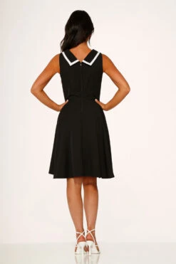 Black & White Swing Dress -Sway & Shine Fashion Sales Store 23810 Black White Swing Dress 15
