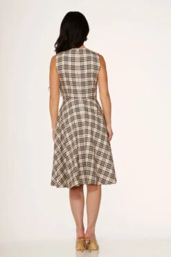 Yellow Plaid Swing Dress -Sway & Shine Fashion Sales Store 24290 Yellow Plaid Dress 12