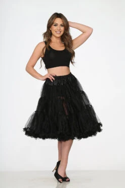 Black Petticoat -Sway & Shine Fashion Sales Store 49060 Black Petticoat 27 Inches 12