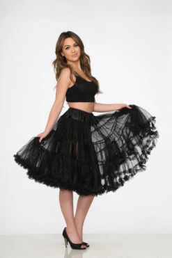 Black Petticoat -Sway & Shine Fashion Sales Store 49060 Black Petticoat 27 Inches 16