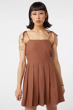 Dodo Houndstooth Dress -Sway & Shine Fashion Sales Store DGFV075405 011 4