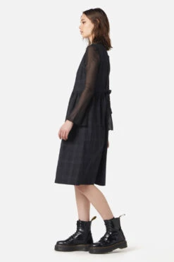 High Society Tartan Pinny Dress -Sway & Shine Fashion Sales Store DGFW095 001 004