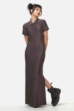 Glitter Mesh Midi Dress -Sway & Shine Fashion Sales Store DGFX052 109 1