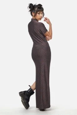 Glitter Mesh Midi Dress -Sway & Shine Fashion Sales Store DGFX052 109 4