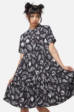 Body Fossils Printed Dress 14 Body Fossils Printed Dress -Sway & Shine Fashion Sales Store DGFX087 001 1