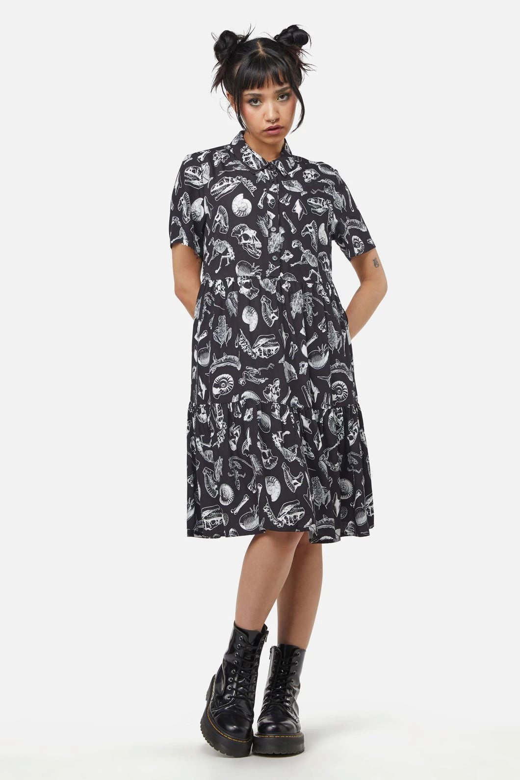 Body Fossils Printed Dress 7 Body Fossils Printed Dress - Image 7