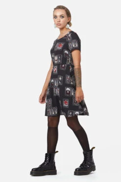 Tarot Spread Print Dress -Sway & Shine Fashion Sales Store DGFX336 001 3