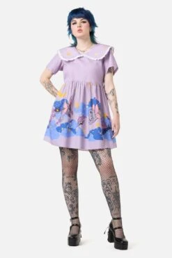 Goodnight Bunny Border Dress -Sway & Shine Fashion Sales Store DGFZ168 097 23