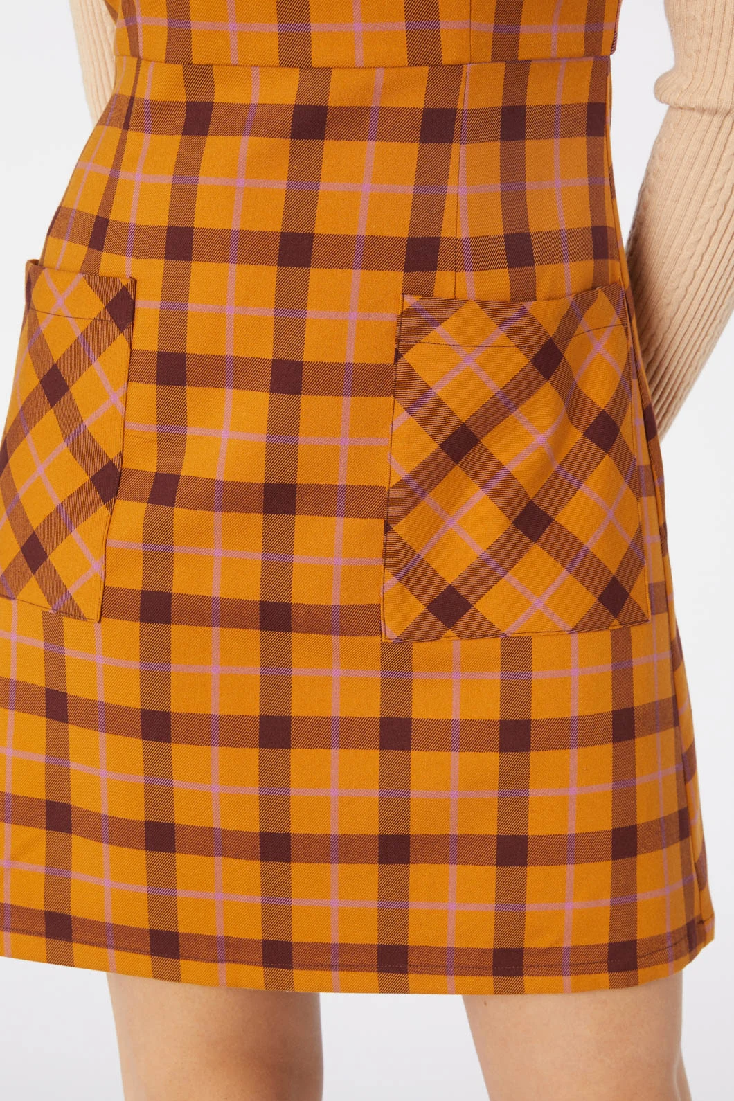 Claudia Check Pinny 5 Claudia Check Pinny - Image 5