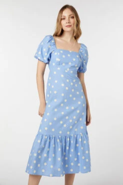 Lucy Polka Dot Midi Dress -Sway & Shine Fashion Sales Store PGFU575105 003 1