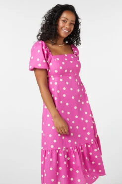 Lucy Polka Dot Midi Dress -Sway & Shine Fashion Sales Store PGFU575105 007 10
