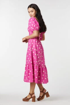 Lucy Polka Dot Midi Dress -Sway & Shine Fashion Sales Store PGFU575105 007 5