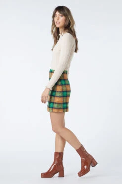Maddison Check Skirt -Sway & Shine Fashion Sales Store PGFV379 016 3