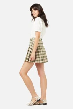 Hazel Check Skirt -Sway & Shine Fashion Sales Store PGFX041 016 3