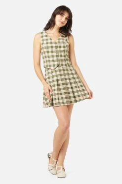 Hazel Check Skirt -Sway & Shine Fashion Sales Store PGFX041 016 5