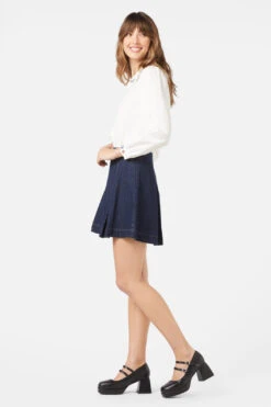 Jemma Denim Skirt -Sway & Shine Fashion Sales Store PGFY062 653 3